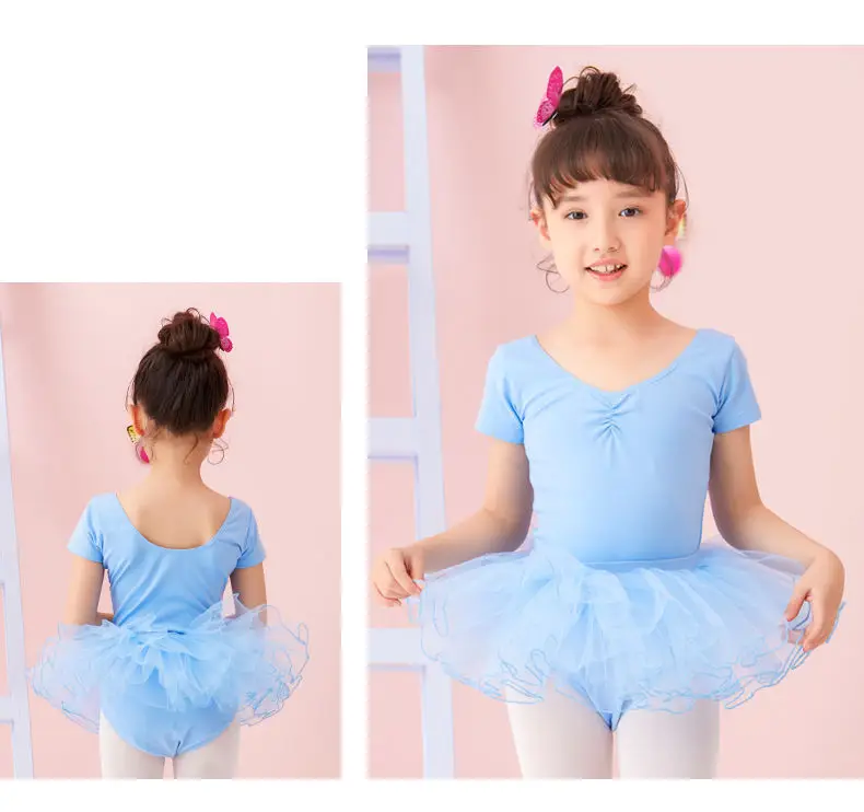 White Net Tulle Dance Skirt for Girls — feature 5