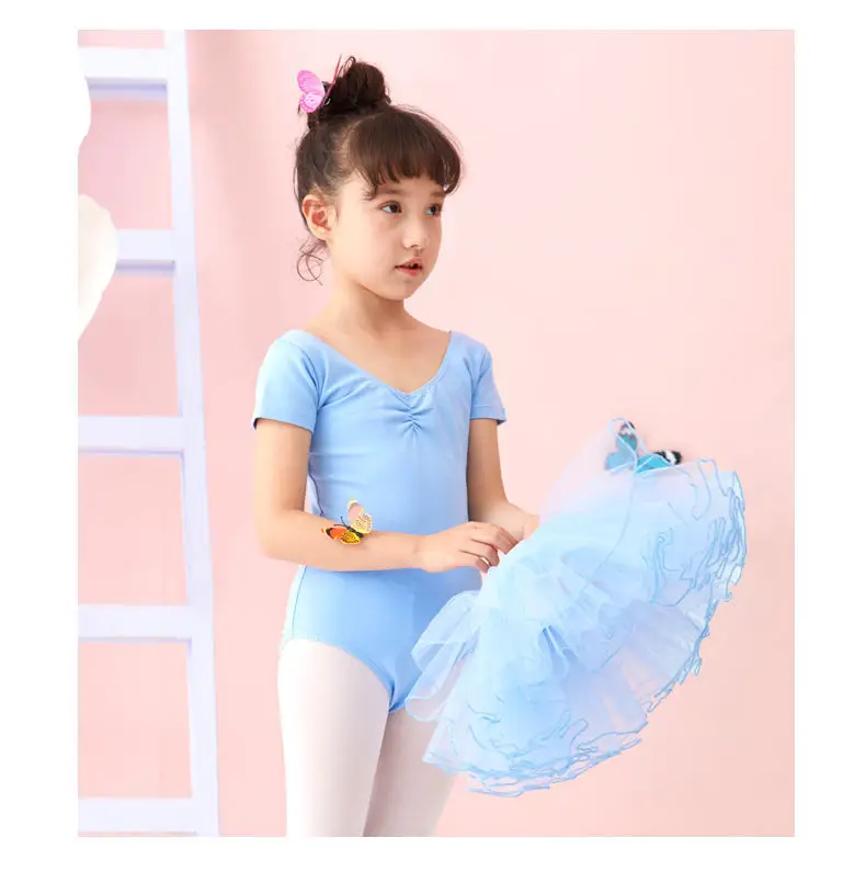 White Net Tulle Dance Skirt for Girls — feature 6