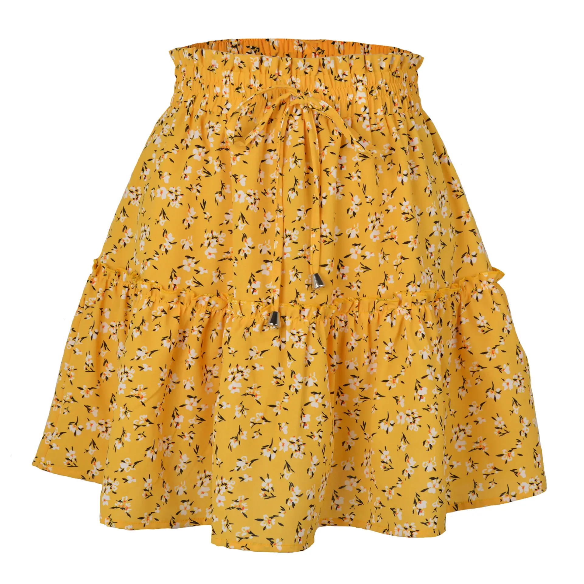 Women's Floral Mesh Hip Skirt High Waist European Style - Image 27