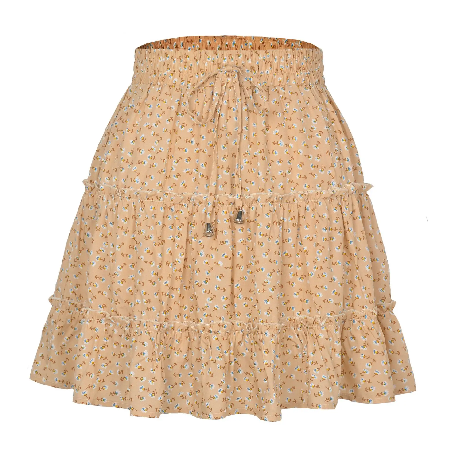 Women's Floral Mesh Hip Skirt High Waist European Style - Image 11