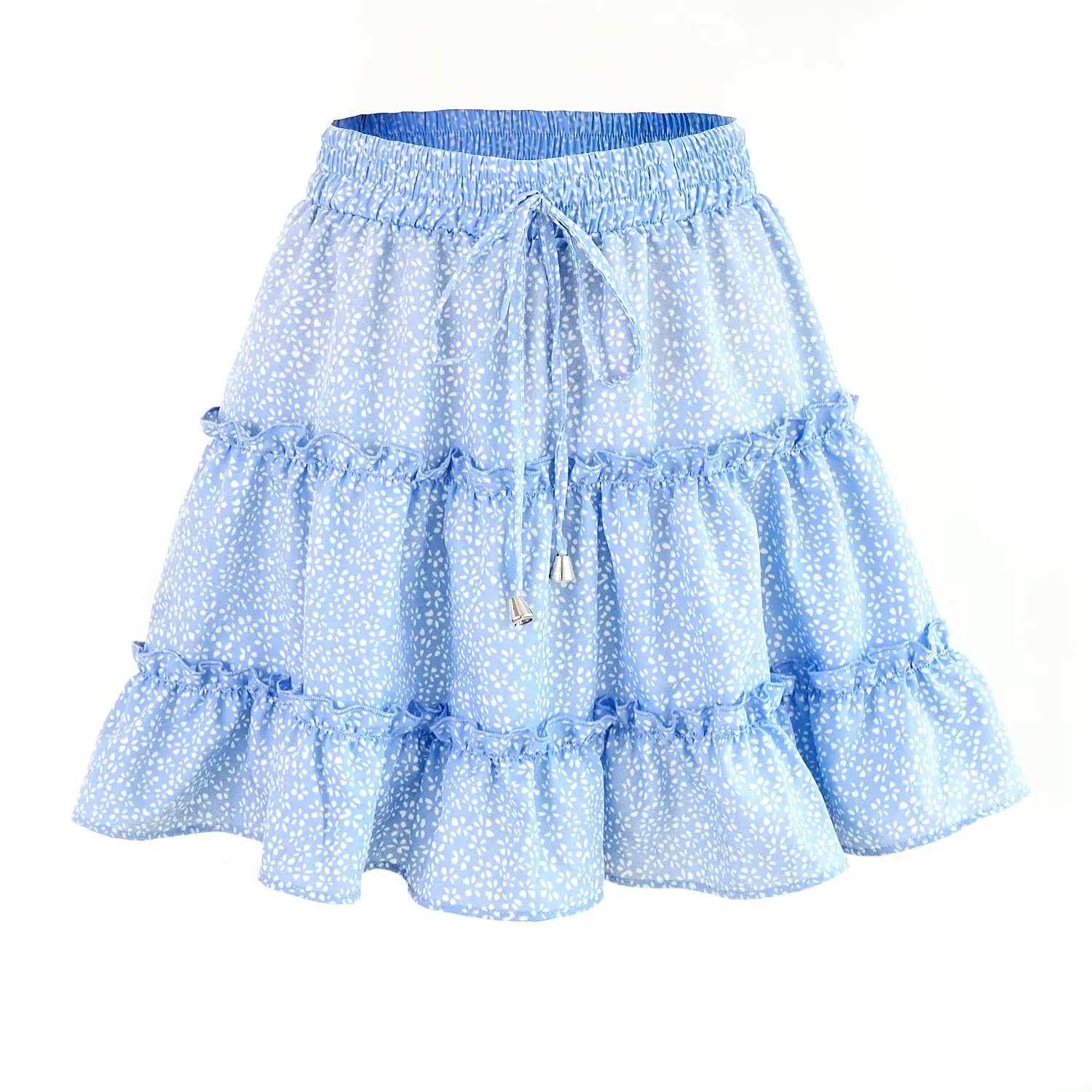 Women's Floral Mesh Hip Skirt High Waist European Style - Image 13
