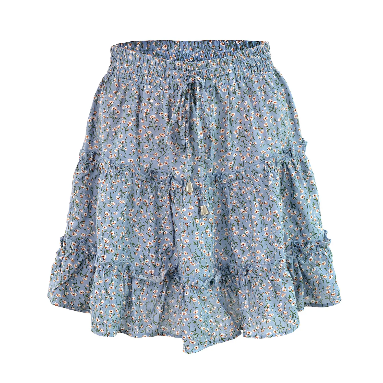 Women's Floral Mesh Hip Skirt High Waist European Style - Image 18