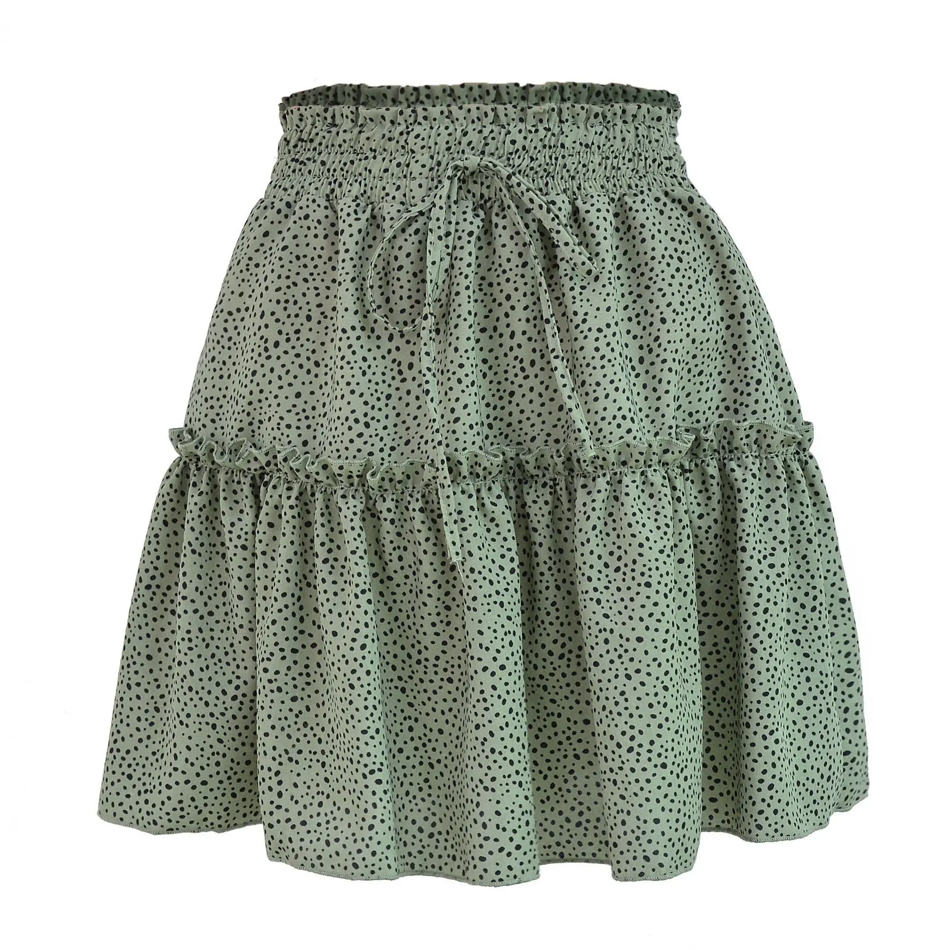 Women's Floral Mesh Hip Skirt High Waist European Style - Image 21