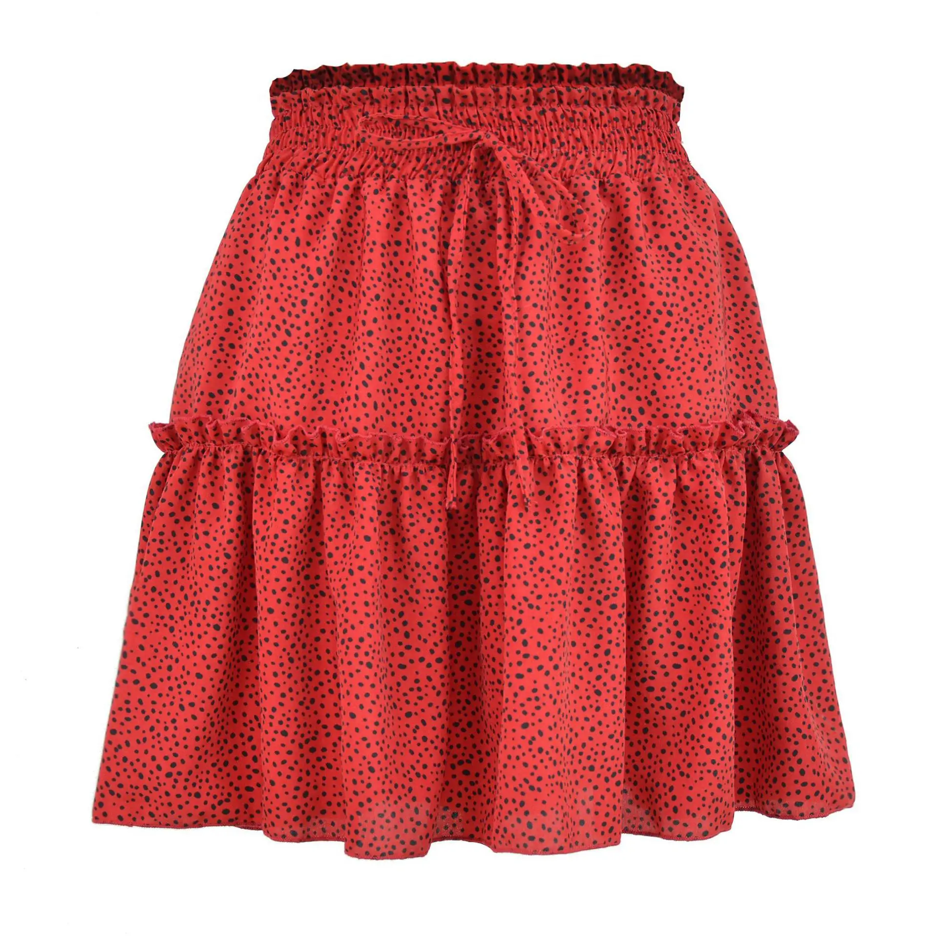 Women's Floral Mesh Hip Skirt High Waist European Style - Image 22