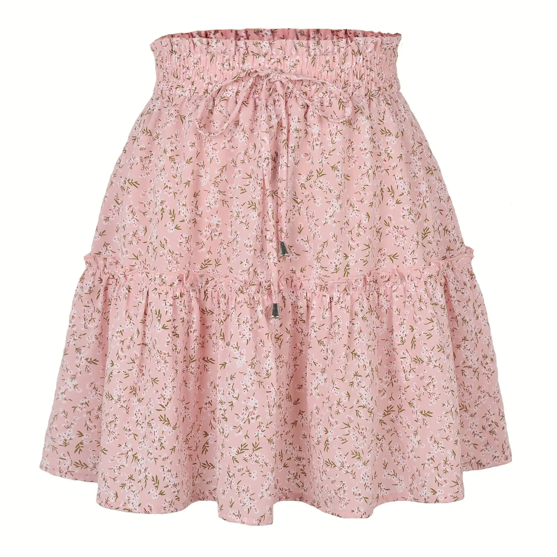 Women's Floral Mesh Hip Skirt High Waist European Style - Image 3