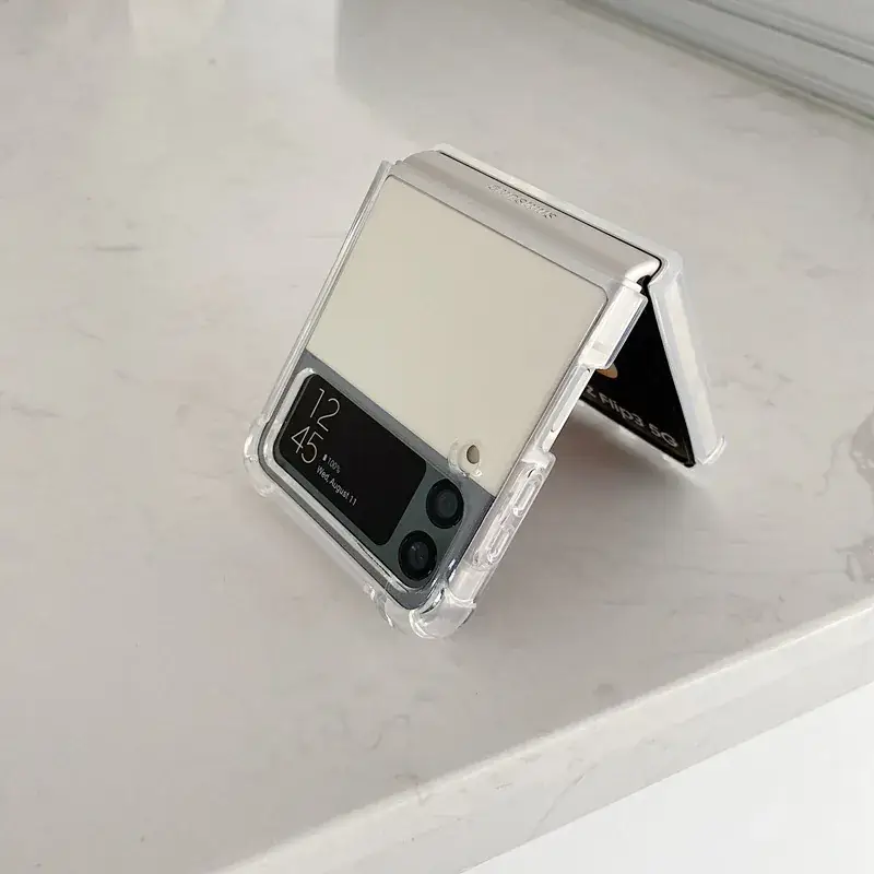 Foldable Tpu Phone Case 4-Corner Anti-Fall - Image 4