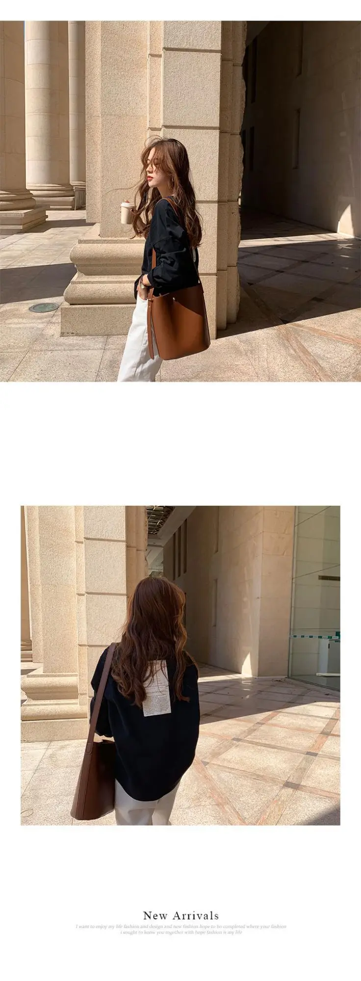 Women Long Sleeve T-Shirt Loose Fit Spring Autumn Chic Top — feature 11