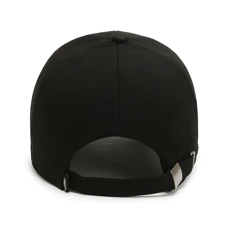 Black Korean Style Baseball Cap for Men