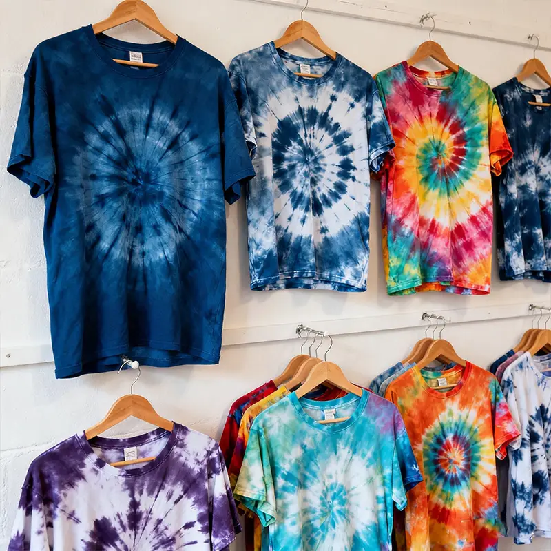 Pure Cotton Tie-Dye Kids T-Shirt Set - Image 5