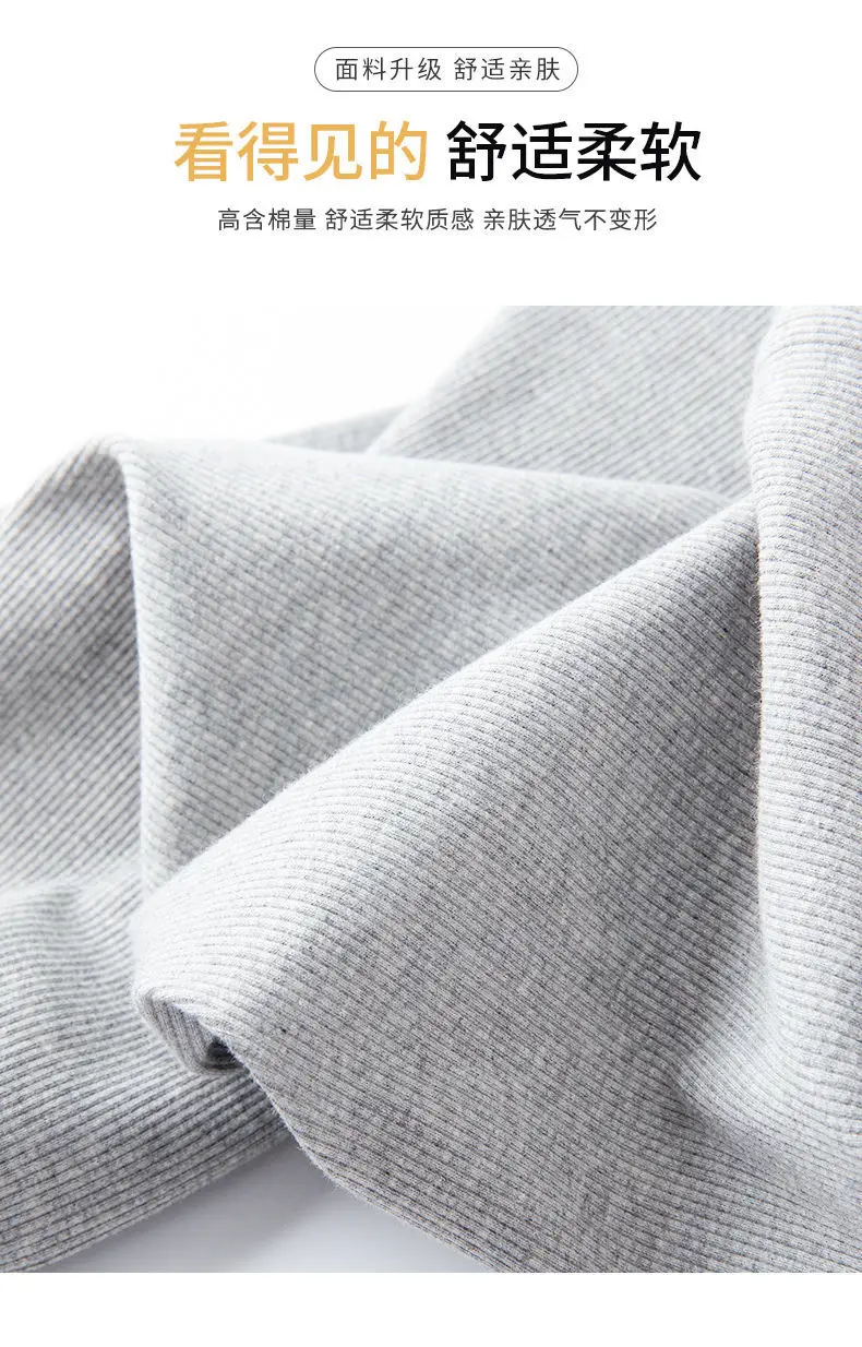 Women's Fleece-Lined Gray Leggings High Waist Winter Wear — feature 15