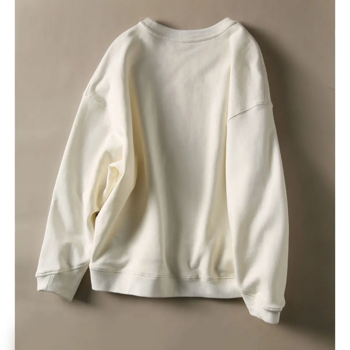 Women's White Printed Cotton Pullover Sweater — feature 23
