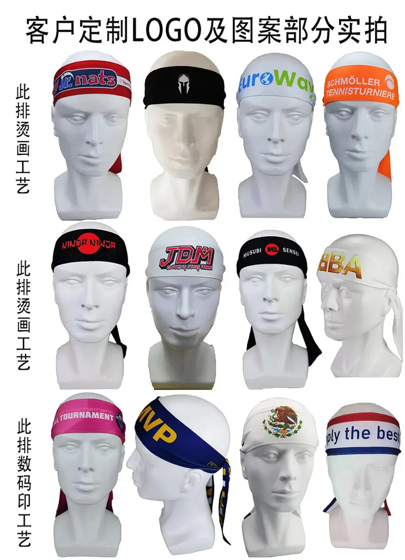 Canadian Flag Sports Headband Red Quick-Drying — feature 2