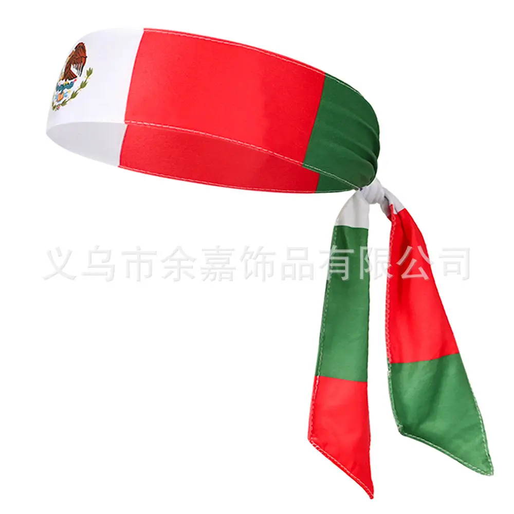 Canadian Flag Sports Headband Red Quick-Drying - Image 27