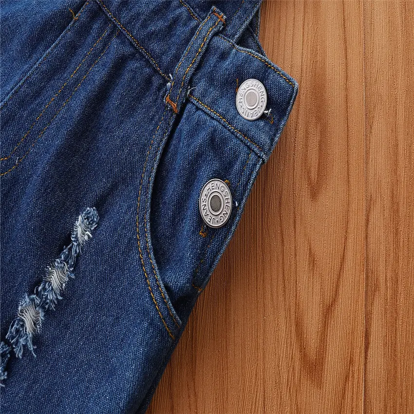 Samgami Baby Cross-Border Kidsren Denim Bell Bottoms - Image 5