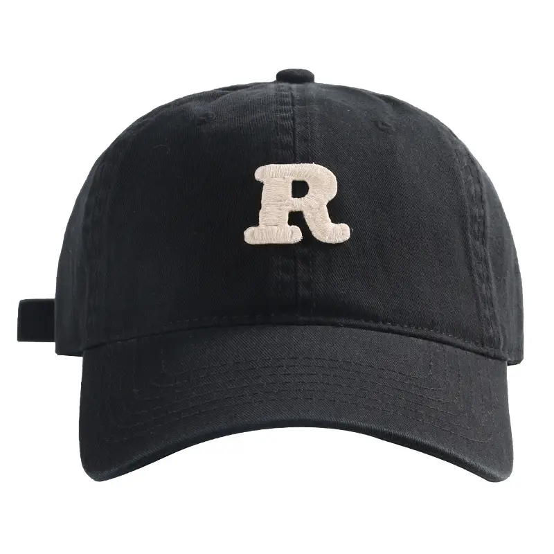 Women's Black R Logo Baseball Cap 2021 - Image 17