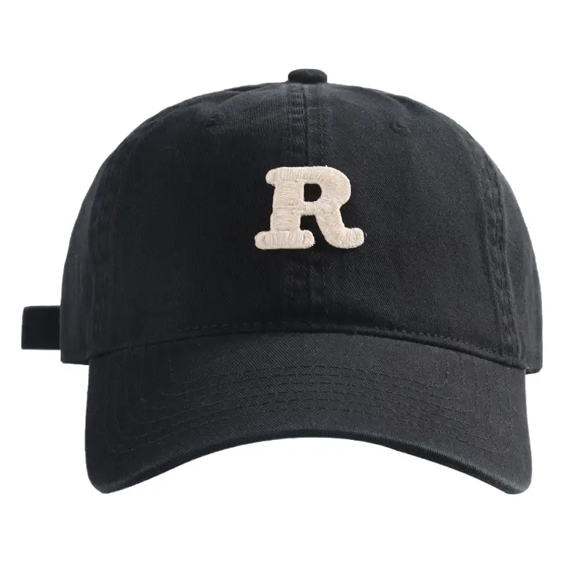 Women's Black R Logo Baseball Cap 2021
