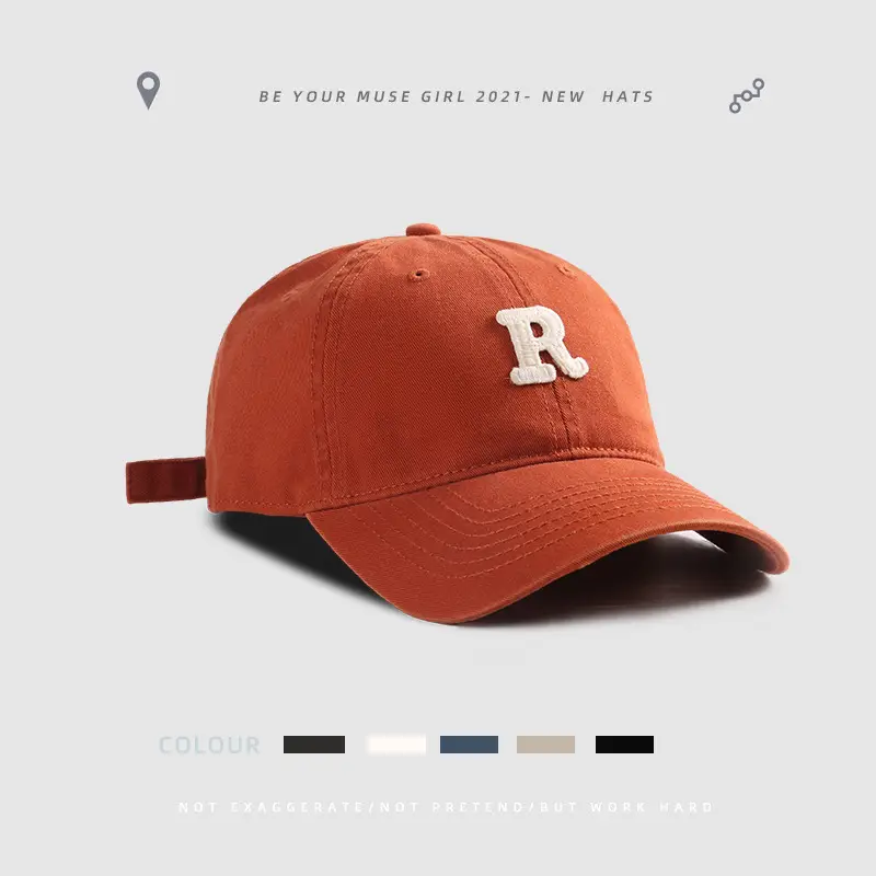 Women's Black R Logo Baseball Cap 2021 - Image 7