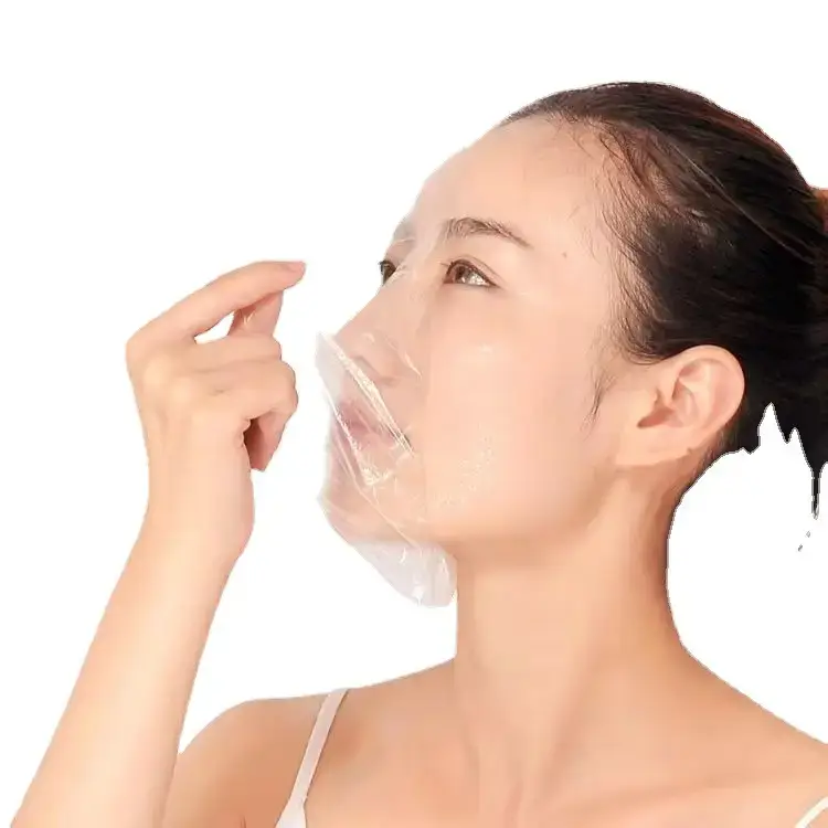 Transparent Water-Locking Facial Mask for Skin Hydration