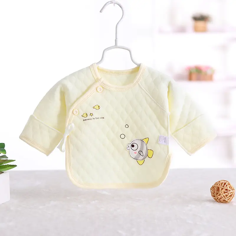 Newborn Baby T-Shirt Yellow White Car Print 0-3M - Image 13