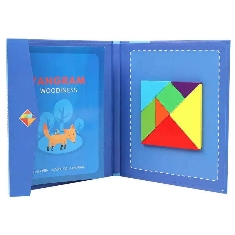 Wooden Magnetic Jigsaw Puzzle for Kids Grade 2 - Image 19