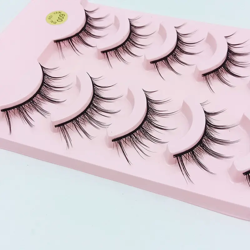 False Eyelashes Fairy Hair A Fishtail Combination 009 - Image 5