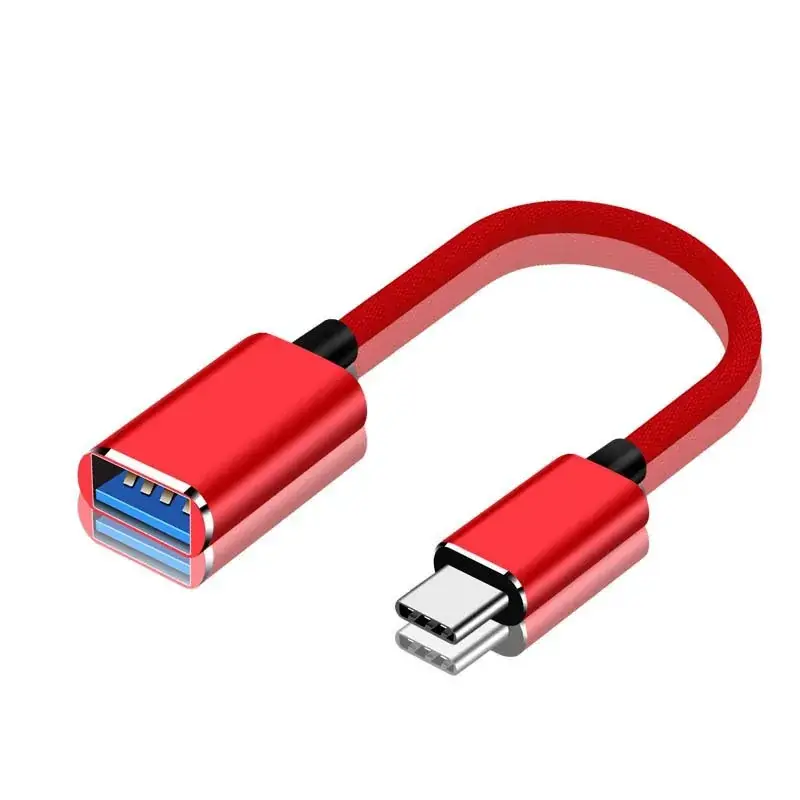 Type-C OtG Adapter Cable Red USB Type-C