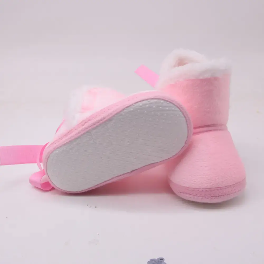 Red Soft Baby Shoes for 0-1 Years