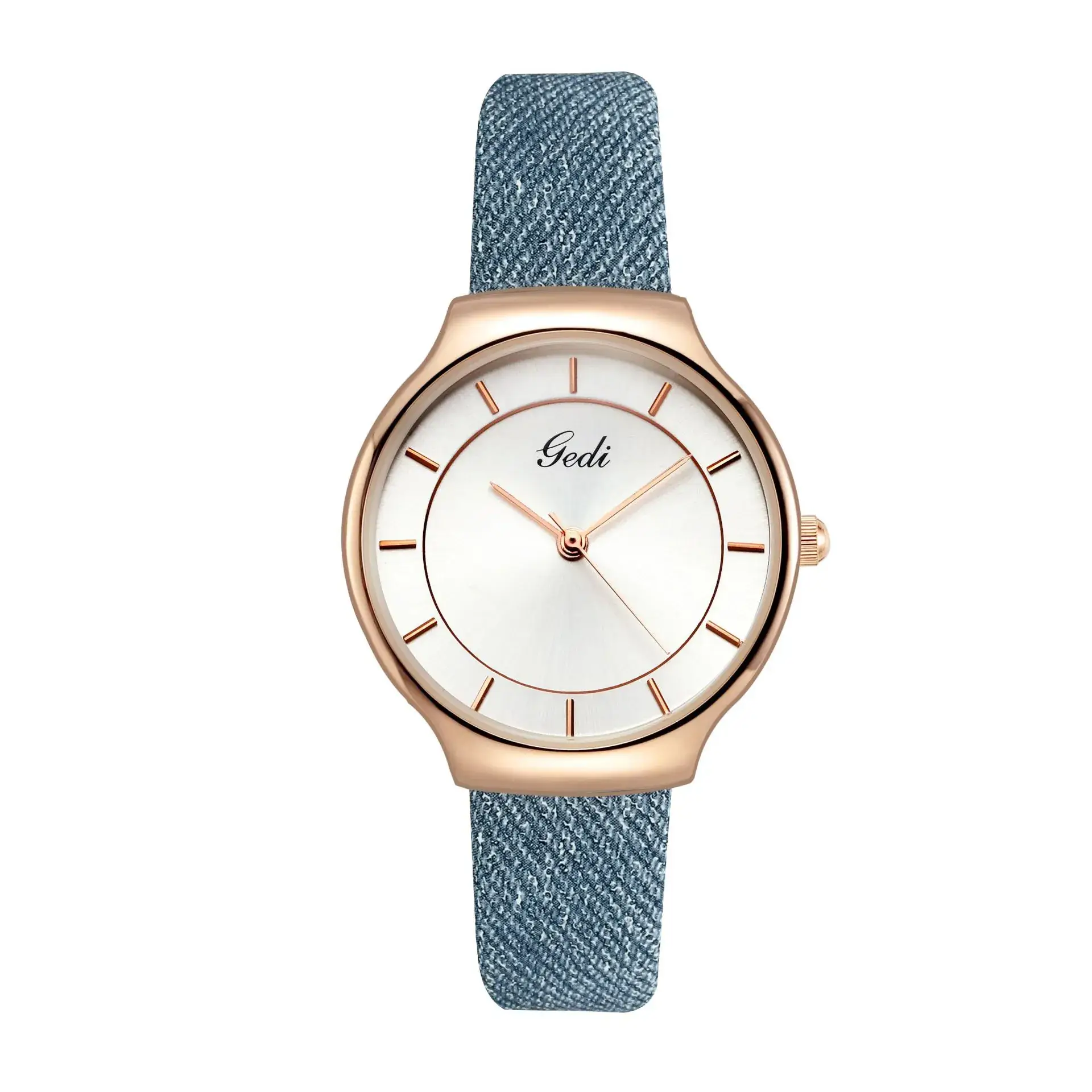 Goldie Women's Green Belt Quartz Watch - Image 10