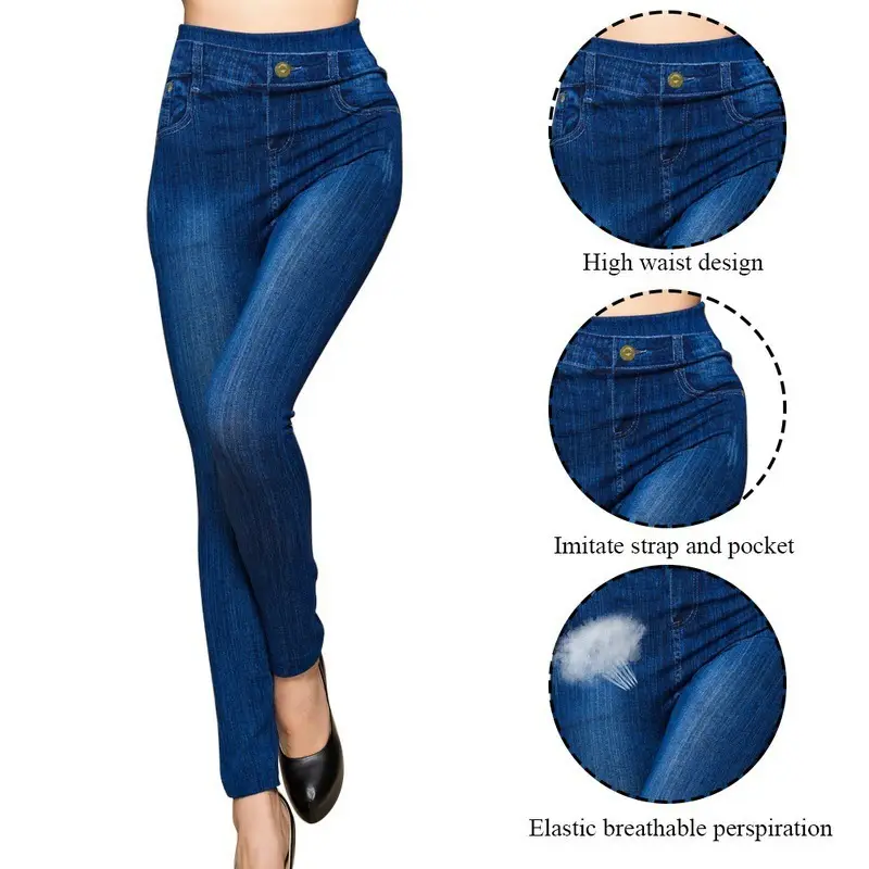 Women Cotton Elastic Tight Ankle Pants 2021 - Image 6