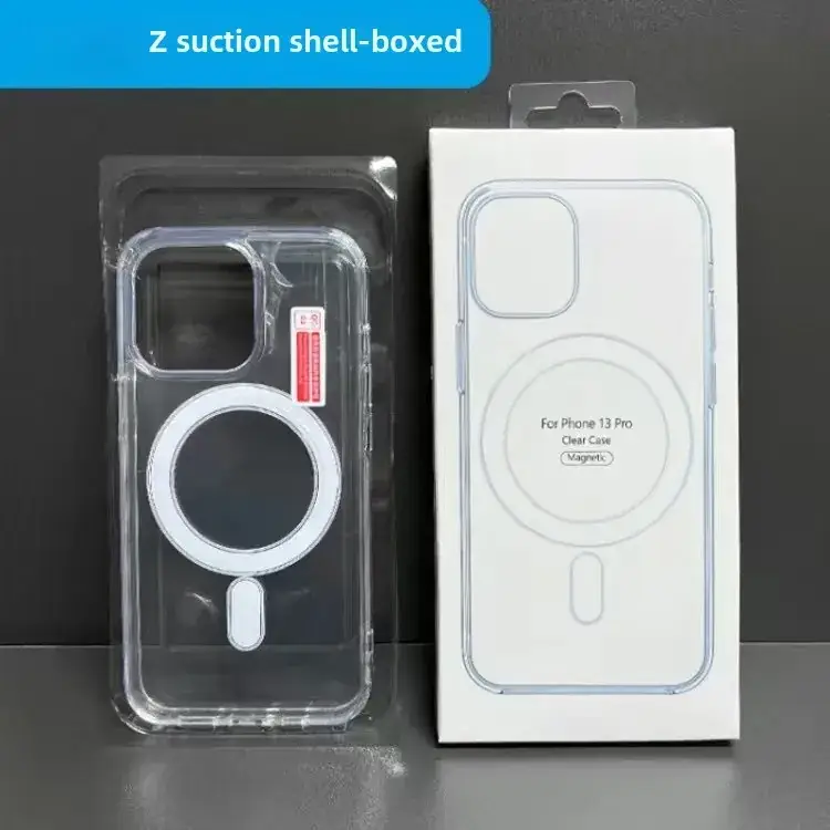 Transparent Apple Magnetic Phone Case Wireless Charging Drop Proof - Image 8