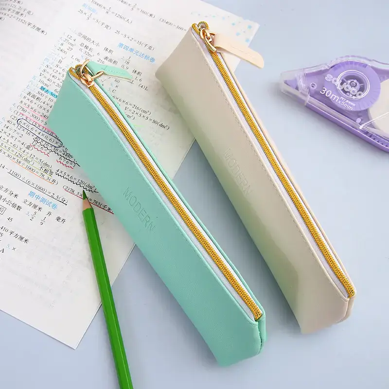 MULOX PU Leather Pencil Bag for Girls
