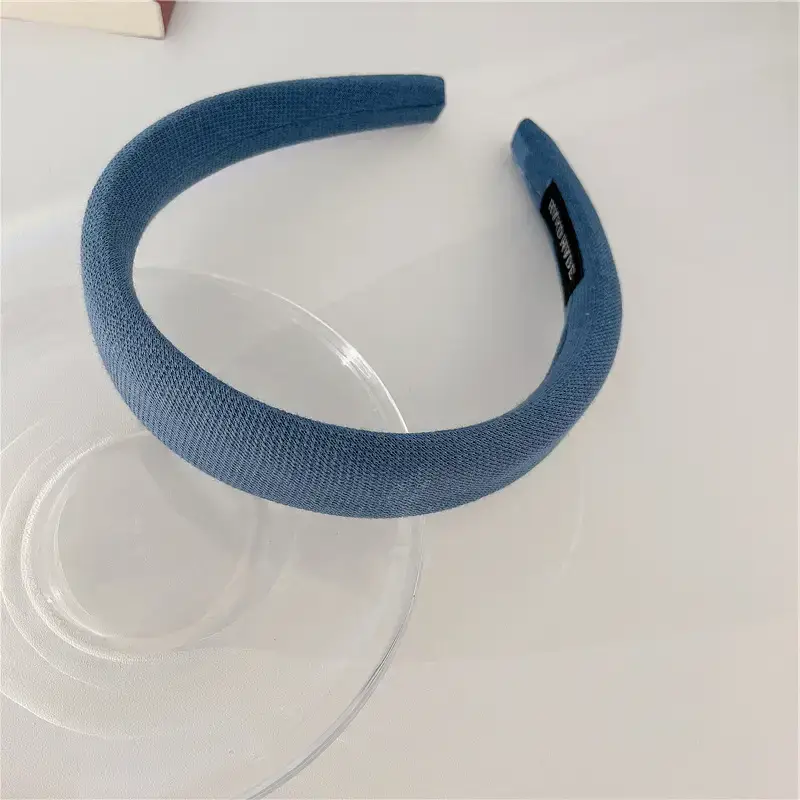 Gentle Cream Sweet Sponge Headband for Skull Top Hairpin
