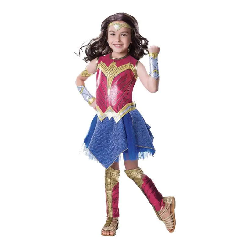 Wonder Woman Kids Cosplay Costume European Stage - Image 2