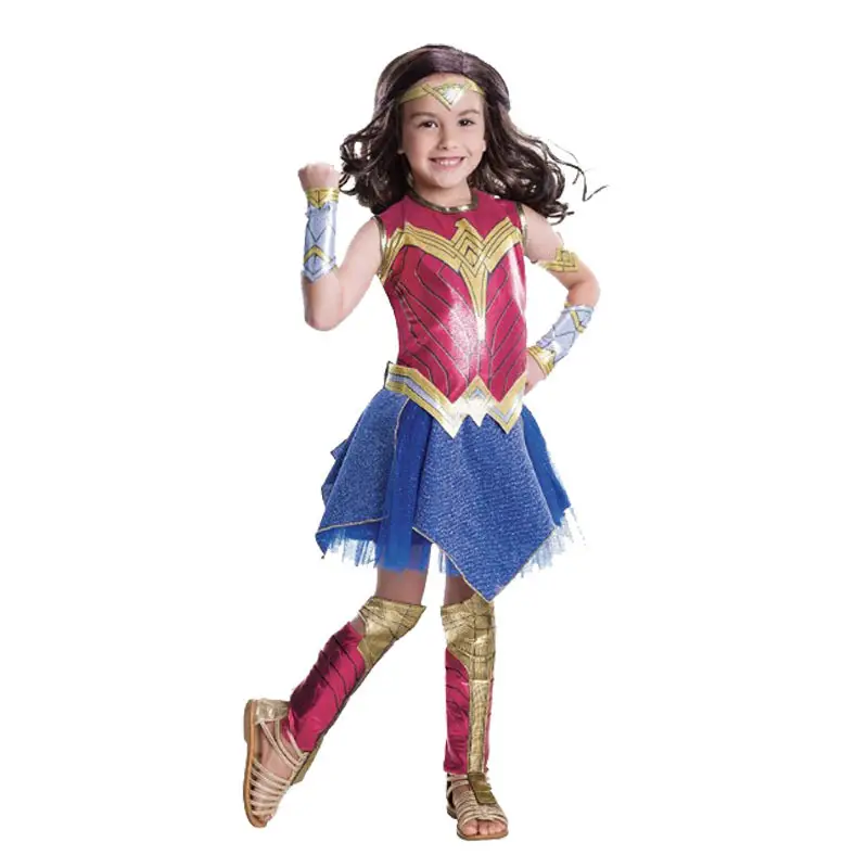 Wonder Woman Kids Cosplay Costume European Stage — feature 2