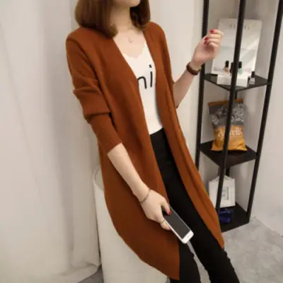 Women's Black Crossbody Jacket Mid-Length Korean Style - Image 4