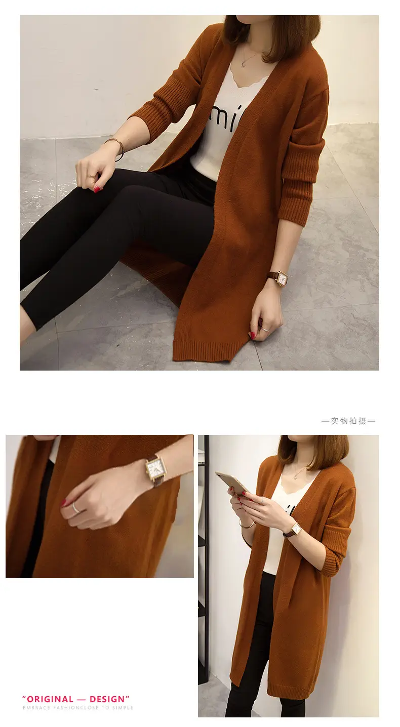 Women's Black Crossbody Jacket Mid-Length Korean Style — feature 4