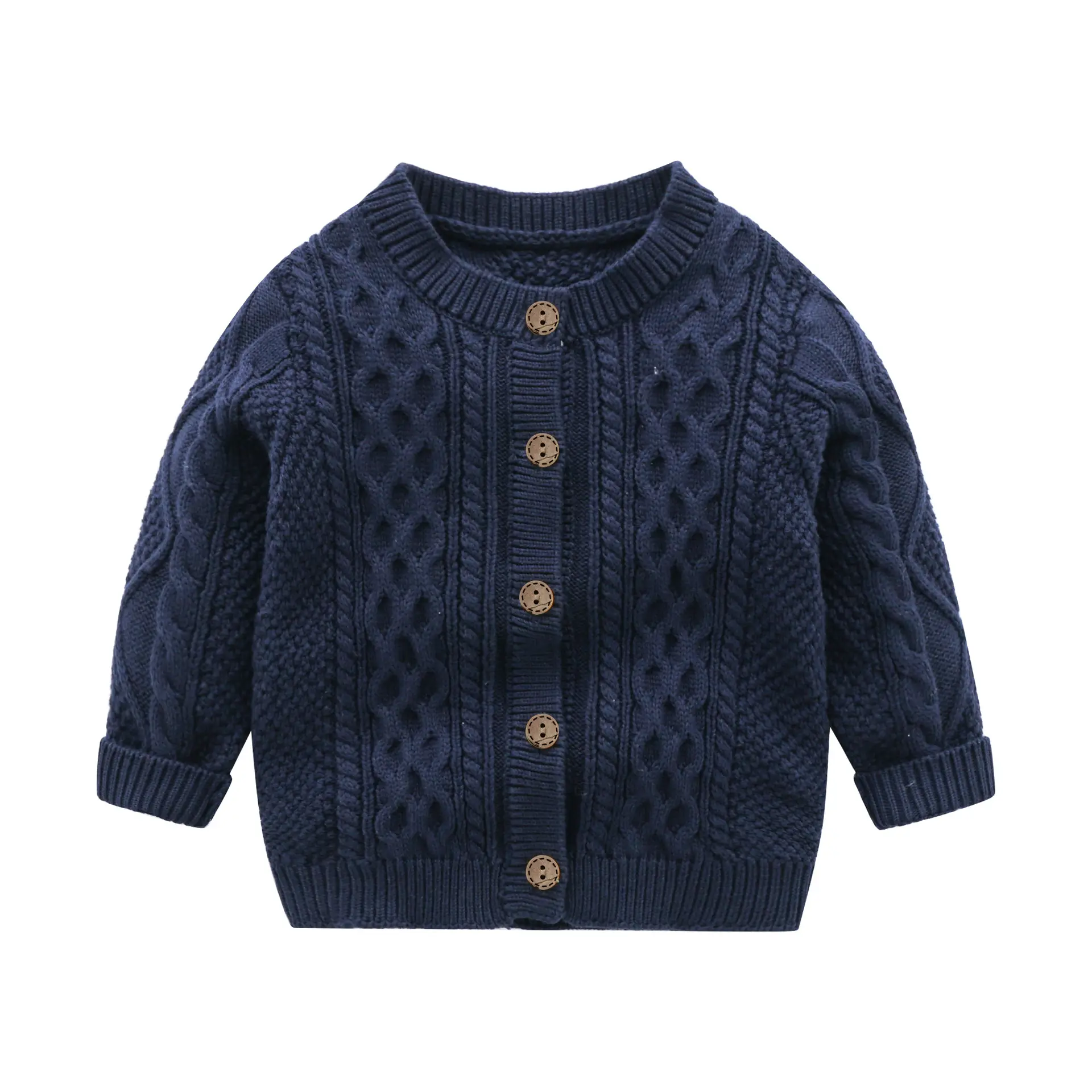 Baby Romper Long Sleeve Light Blue Black 100-Day Banquet - Image 3