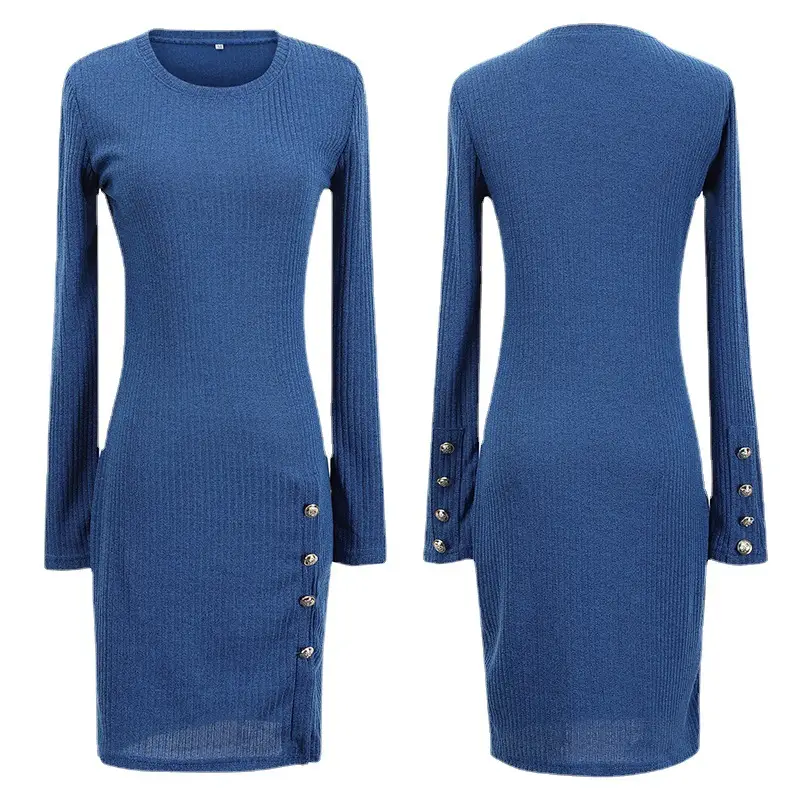 2025 Summer Buttoned Hip-Hugging Skirt Set - Image 9