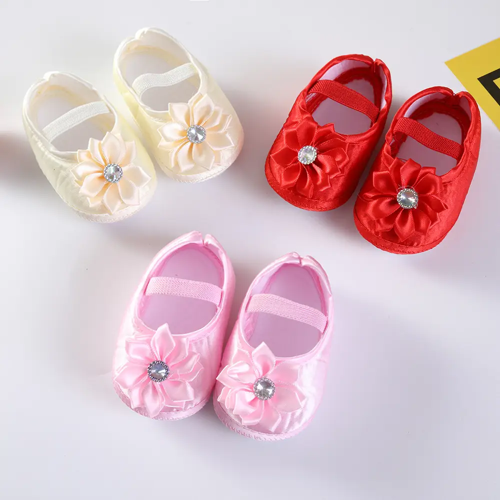 2022 spring and autumn baby shoes new baby shoes 0-1 years old children's shoes soft sole princess shoes 3-6-9-11 months
