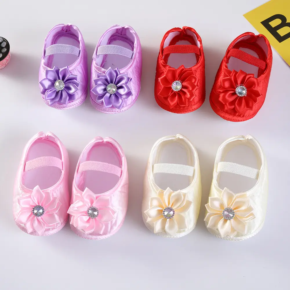 2022 spring and autumn baby shoes new baby shoes 0-1 years old children's shoes soft sole princess shoes 3-6-9-11 months
