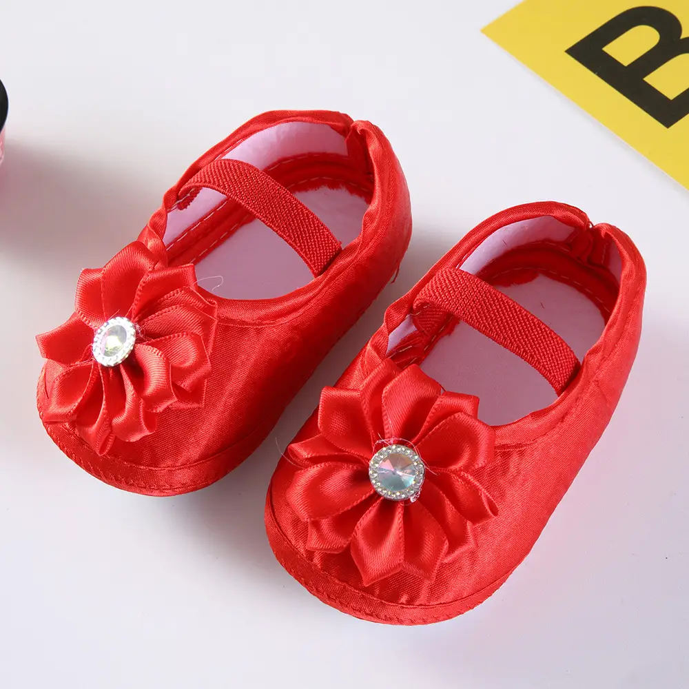 2022 spring and autumn baby shoes new baby shoes 0-1 years old children's shoes soft sole princess shoes 3-6-9-11 months