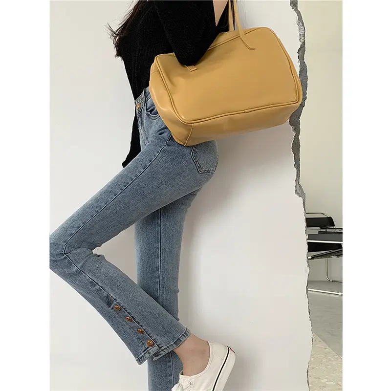 Women Retro Slim Jeans High Waist Spring Autumn - Image 8