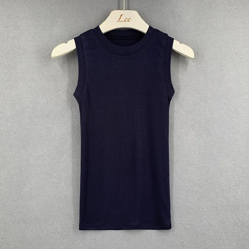 Women's Sleeveless Vest Beige Large