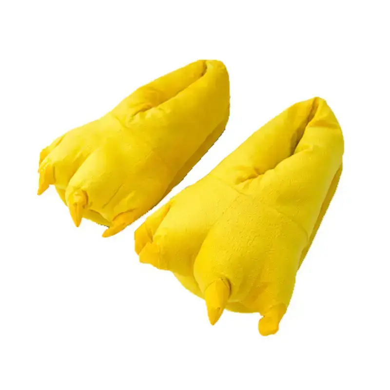 Manufacturer Wholesale Cartoon Shoes Cotton Slippers Yellow Cow Color Gray Red and Other Dropshipping Animal Claw Shoes Wholesale - Image 14
