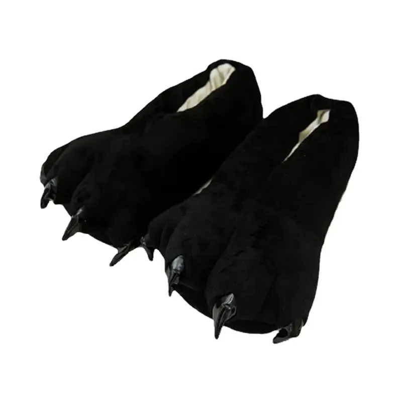Manufacturer Wholesale Cartoon Shoes Cotton Slippers Yellow Cow Color Gray Red and Other Dropshipping Animal Claw Shoes Wholesale - Image 15