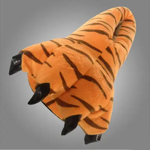 Manufacturer Wholesale Cartoon Shoes Cotton Slippers Yellow Cow Color Gray Red and Other Dropshipping Animal Claw Shoes Wholesale - Image 8