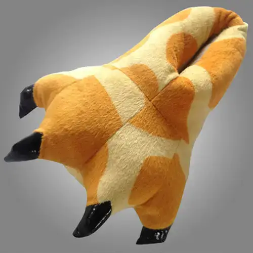 Manufacturer Wholesale Cartoon Shoes Cotton Slippers Yellow Cow Color Gray Red and Other Dropshipping Animal Claw Shoes Wholesale - Image 9