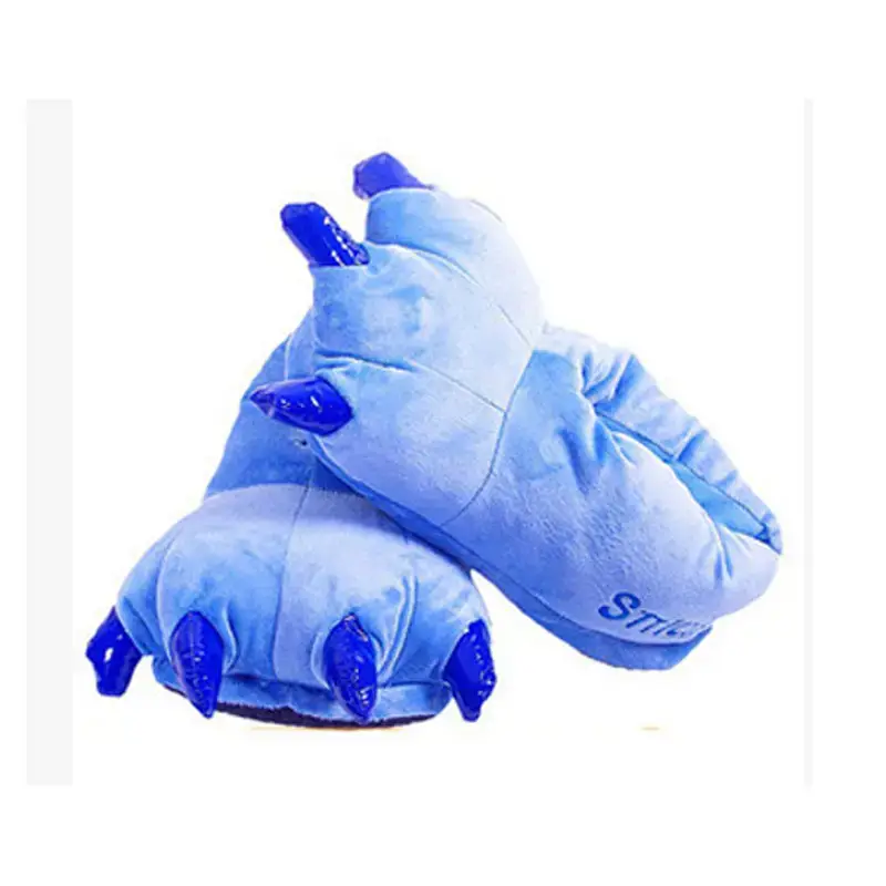 Manufacturer Wholesale Cartoon Shoes Cotton Slippers Yellow Cow Color Gray Red and Other Dropshipping Animal Claw Shoes Wholesale - Image 7