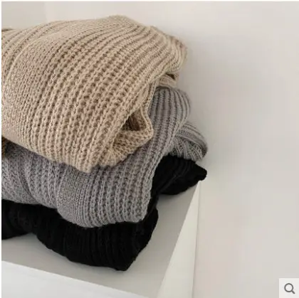 Korean Knitted Long Cardigan Coat for Women - Image 3
