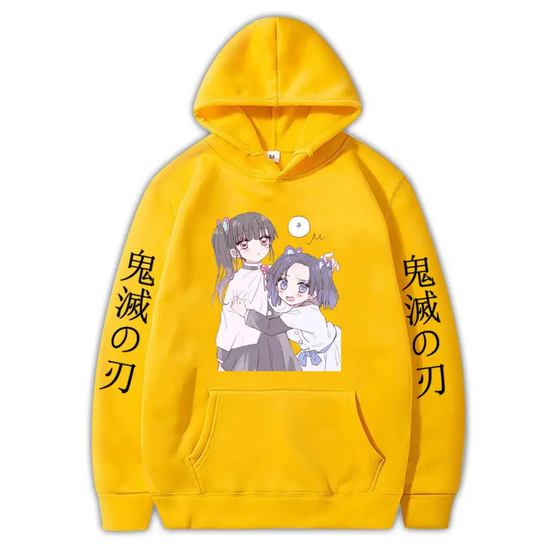 Anime Ghost Fleece Hoodie Grey Autumn Winter - Image 34